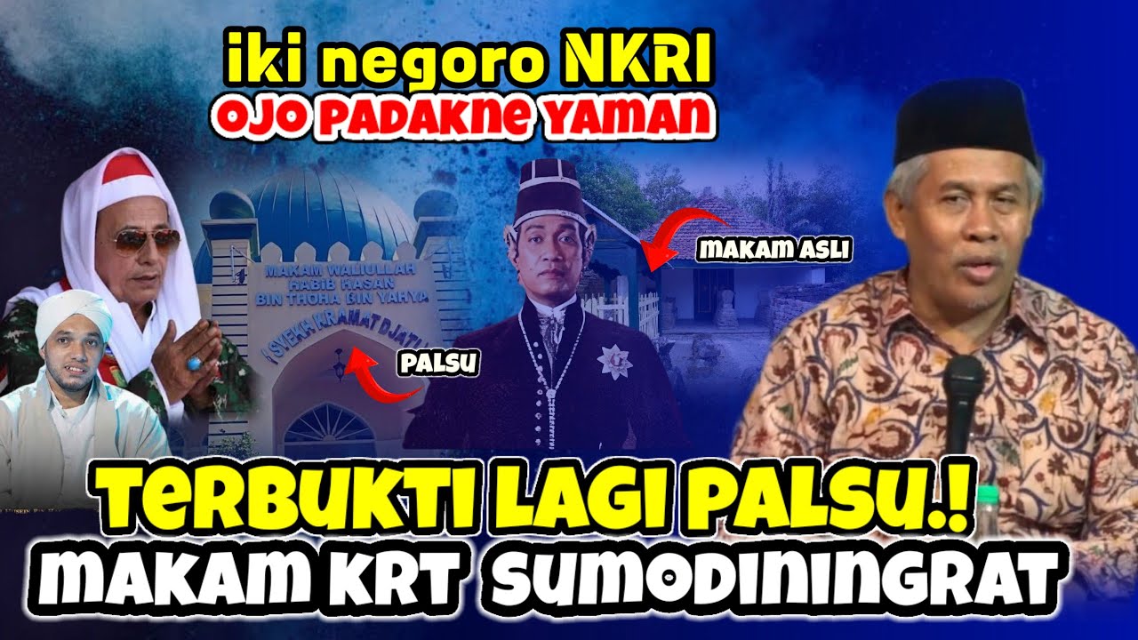 KH MARZUKI MUSTAMAR TERBARU 2025 TANGKAP DALANG PEMALSU MAKAM MERUSAK NKRI karangrejo