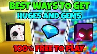 *NEW*😱BEST WAYS To Get HUGES & GEMS As A FREE TO PLAY! Pet Simulator 99!