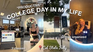 productive day in my life at cal state fullerton