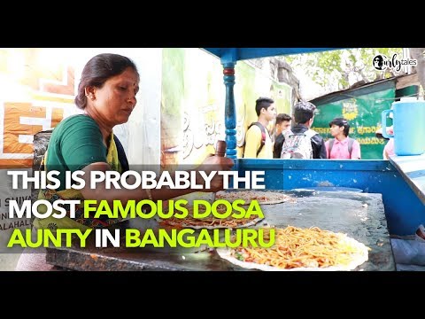 This Aunty Is Famous For Preparing Yummy Dosas In Bengaluru | Curly Tales