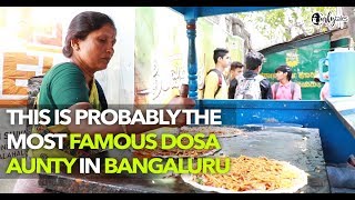 This Aunty Is Famous For Preparing Yummy Dosas In Bengaluru Curly Tales