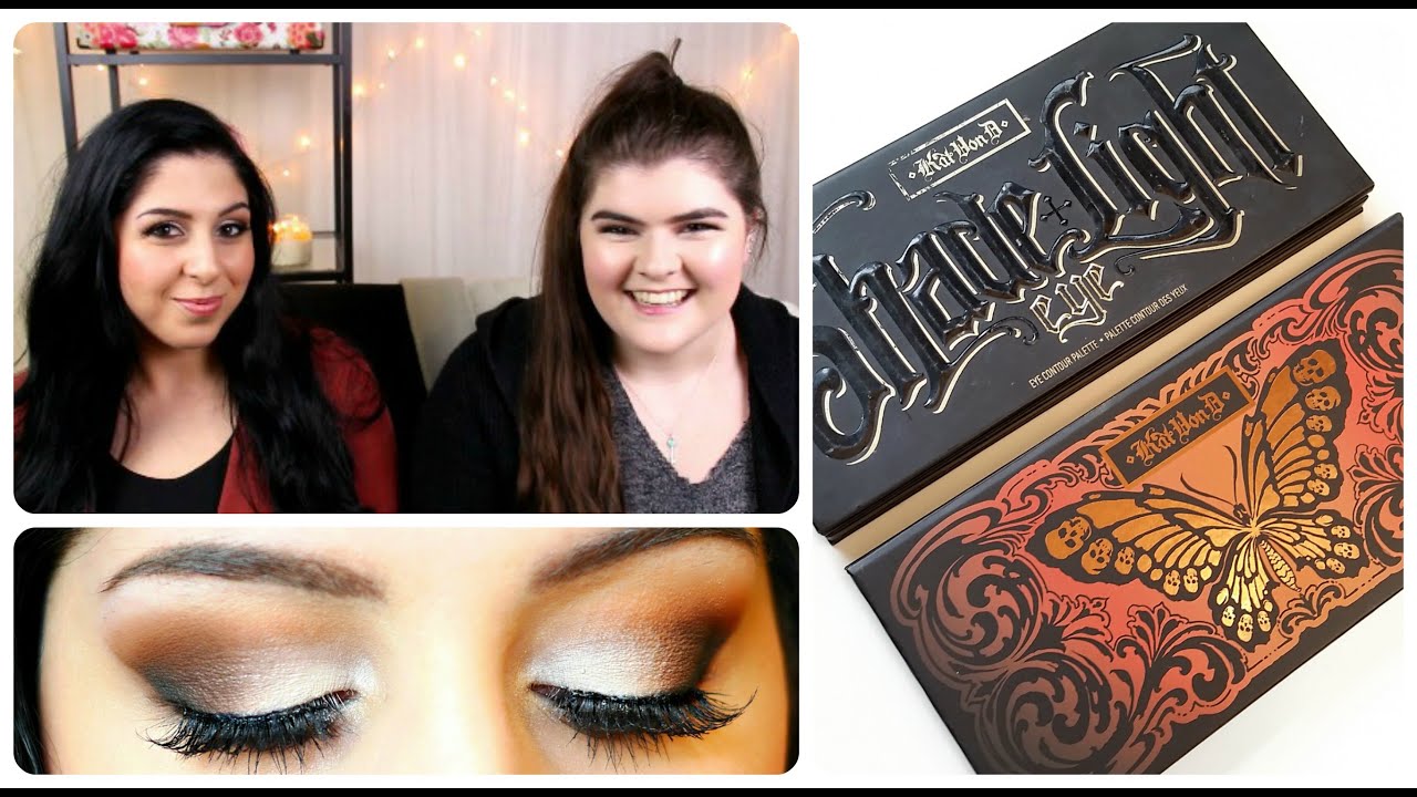 Kat Von D Eyeshadow Palette - GIVEAWAY & Tutorial! Collab with Claudia ...