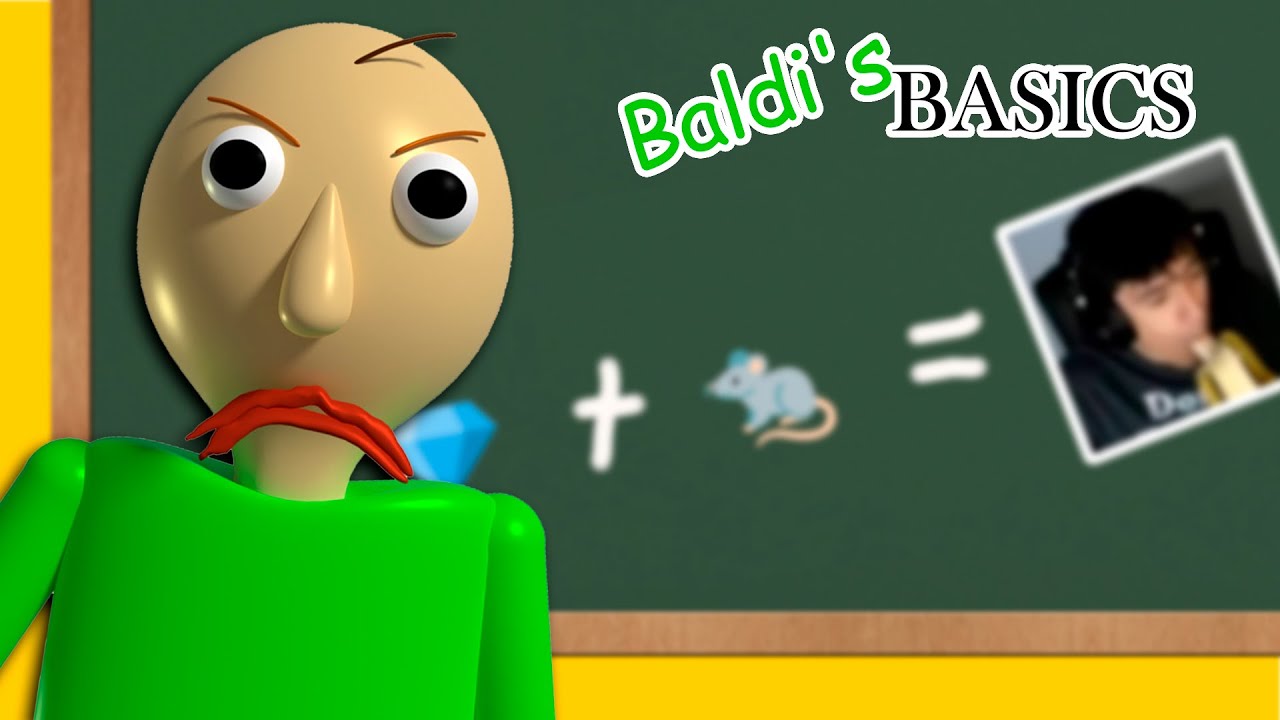 primera vez jugando BALDI jaja (ta bien curseado)