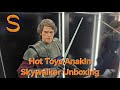 Hot Toys Anakin Skywalker Clone Wars Unboxing and Accessories Overview