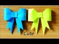 Beautiful Origami: How To Make Beautiful Ribbon | Origami Cute Ribbon