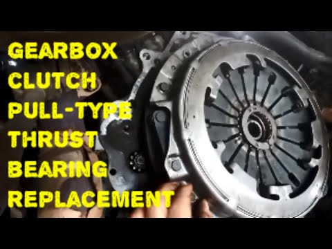 Rodeo Isuzu Colorado D-Max Pull Type Thrust Bearing Replacement Clutch Plate Alignment How to DIY