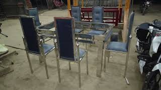 #steelness daining#table 
