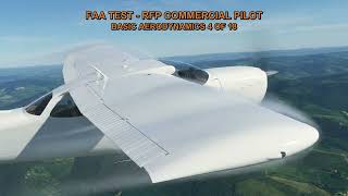 FAA TEST - RFP COMMERCIAL PILOT - BASIC AERODYNAMICS Q5219, Q5167, Q5202, Q5218, Q5280 (4-18)