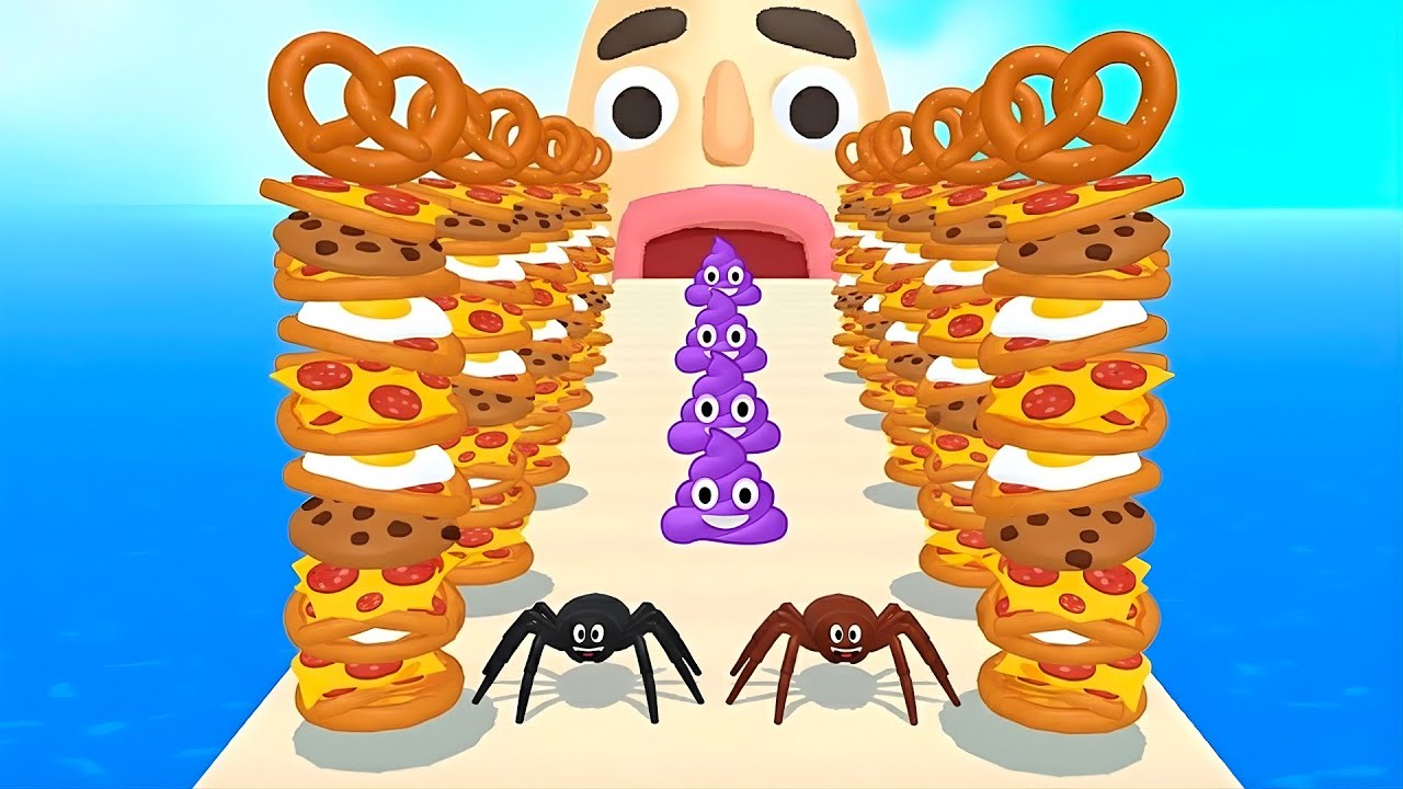 Sandwich Runner - Gameplay Walkthrough - All Levels (IOS, Android) EP165