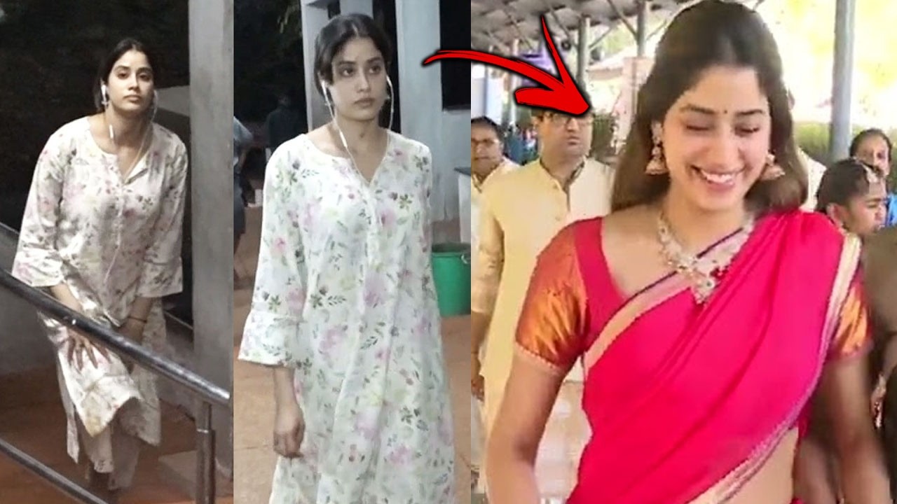 Peddi Heroine Jhanvi Kapoor Visited Tirumala | Ram Charan | Friday Culture