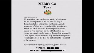 Merry-Go Town Official Statement: Broken Discs