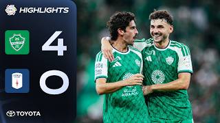 Toney gets a hat-trick and Trincao scores a beauty for Al Ahli 🔥⚽️ | Powered by Toyota