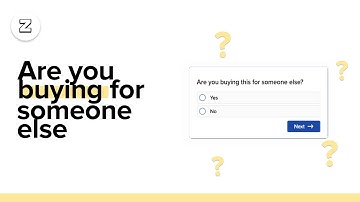 Are you buying for someone else?