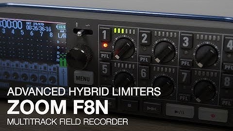 Zoom F8n: Advanced Hybrid Limiters