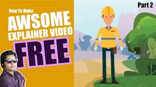 How to Make Explainer Video| Character animation Tutorial | Create Marketing Video