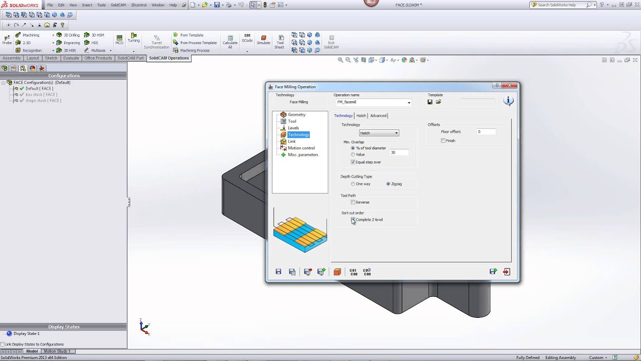 Basic Face Milling Technology Parameters