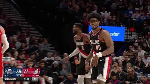 All of Scoot Henderson's Record-Breaking 15 Assists | Portland Trail Blazers vs New Orleans Pelicans