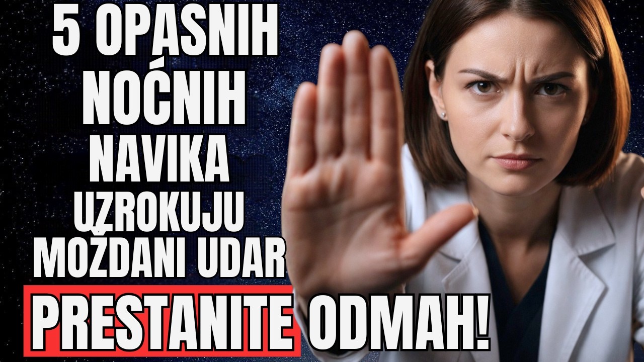 5 stvari koje SVI STARIJI RADE prije spavanja i koje POVEĆAVAJU RIZIK OD MOŽDANOG UDARA