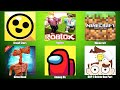 Minecraft,Roblox,Siren Head,Among Us,Brawl Stars,DOP 2 Delete One Part