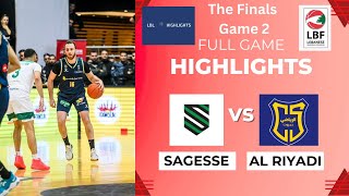 Sagesse vs Al Riyadi Full Game Highlights LBL Finals Game 2 2023-2024