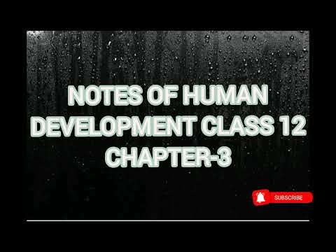 Human development notes|class
