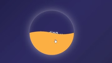 "Glass Wave Loader Animation in HTML CSS JS | Modern Web Design"