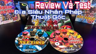 Review Và Test Dvd Box Siêu Nhân Phép Thuật Gốc #dvd #magiranger #dvdsieunhan