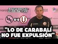 UNIVERSITARIO DE DEPORTES: CONFERENCIA DE PRENSA DE JORGE ARAUJO TRAS EL EMPATE ANTE SPORT BOYS
