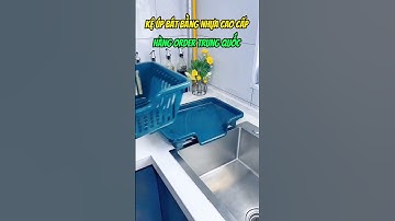 Kệ úp bát bằng nhựa cao cấp | Hàng order Trung Quốc #shorts