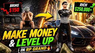 The Easiest Way to Make Money & Level Up in RP Grand 🔥 screenshot 4