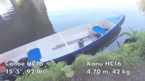 Stitch And Glue Canoe HC16 Complete Building Process