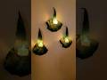 ✨️Special leaf decoration idea l decoration for pooja at home l Diwali Decoration ideas at home