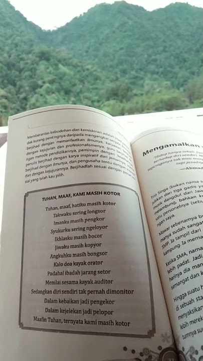 Tuhan, Maaf.