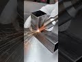 Welding without wire jamming #Handheld laser welding machine #Aluminum alloy stair railing #welding