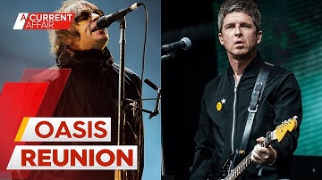 Oasis biographer recounts infamous Aussie tour as reunion confirmed | A Current Affair