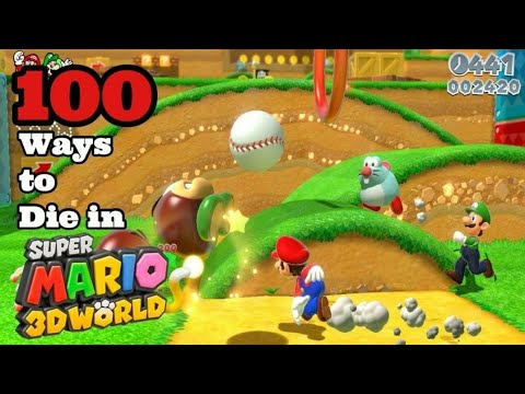 100 Ways to Die in Super Mario 3D World