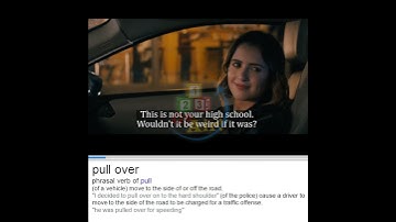 Pull Over- Meaning Illustration | phrasal verb | ✈️ 𝟏𝟐𝟑 𝐆𝐨 𝐀𝐢𝐫!