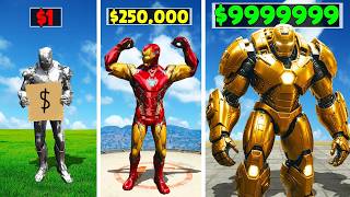 $1 vs $1,000,000 NGƯỜI SẮT Trong GTA 5!