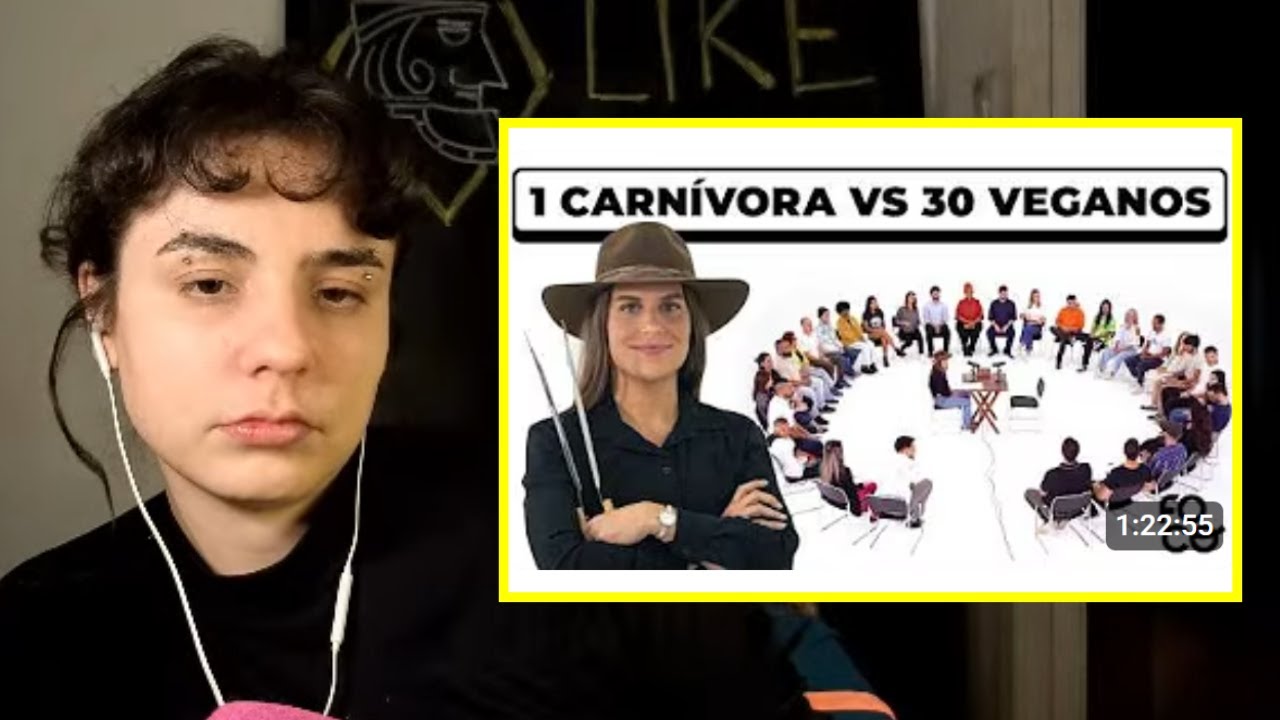Canal espectro cinza gera controvérsia com desafio: Uma churrasqueira contra vinte veganos