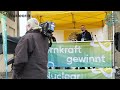 Rainer klute nuklearia spricht auf der demo kernkraft gewinnt in berlin