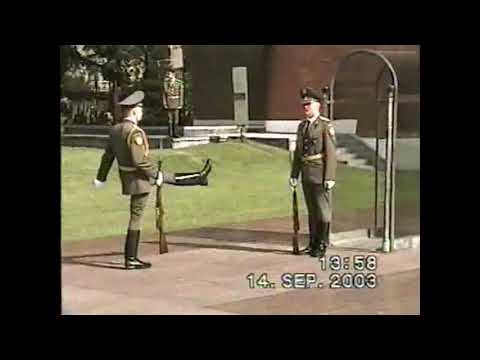 Смена караула. Вечный огонь. Москва. Change of guard. Eternal flame. Moscow.