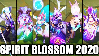 All Spirit Blossom Skins Spotlight 2020 (League of Legends)