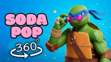 360º VR Soda Pop x Teenage Mutant Ninja Turtles (Parody Music Video)