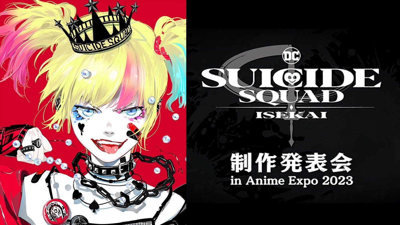 Harley & Joker Get Anime Revamp in 'Suicide Squad ISEKAI