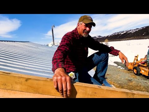 We've Got HALF A ROOF! (Off Grid, Alaska)