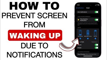 How to Stop Notifications from Waking Up Screen on iPhone - Step by Step Guide (2024)