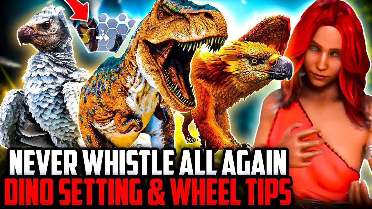 Ark Expert Reveals Best Whistle Command Techniques | Ark ASA - YouTube