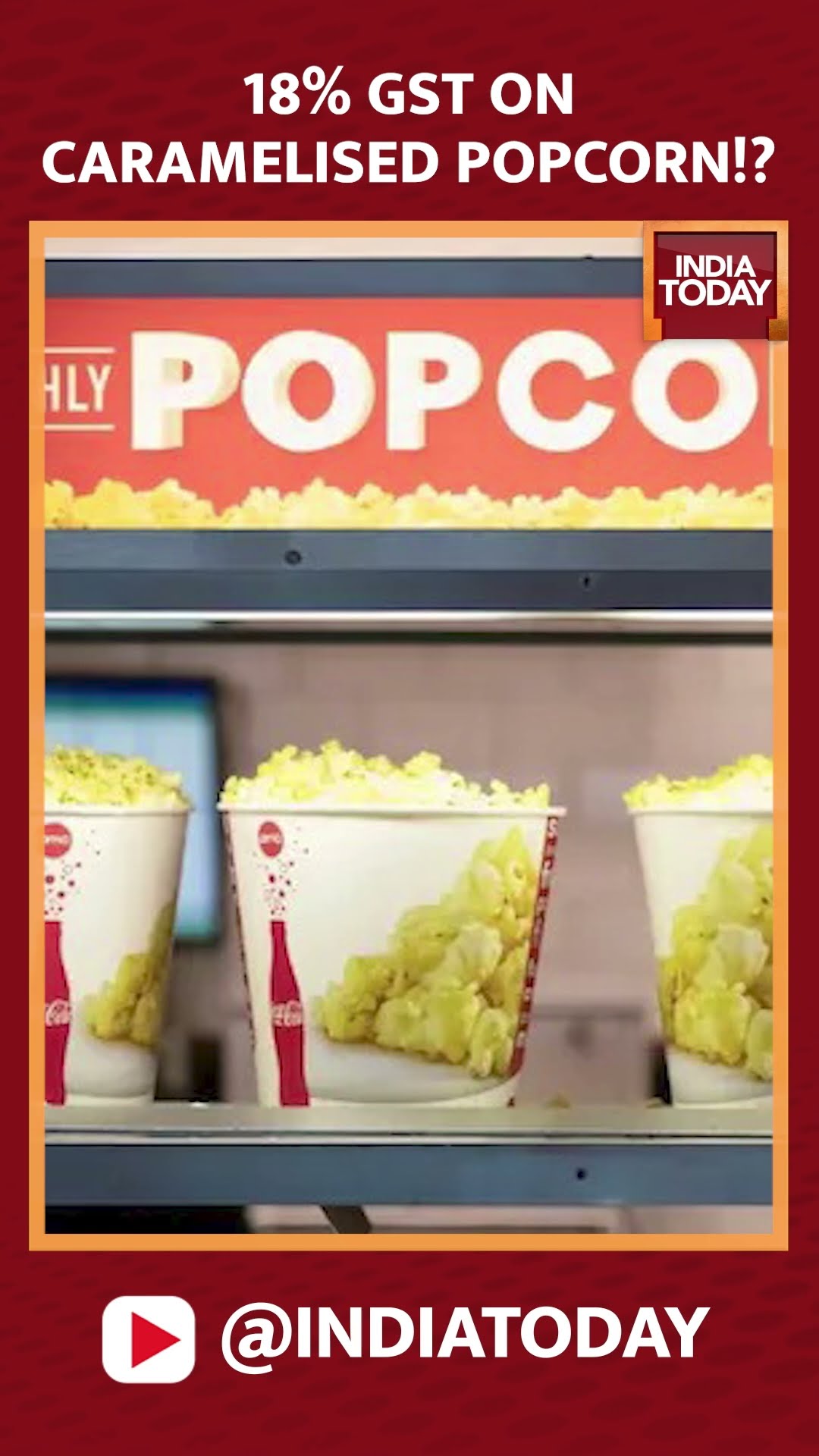 18% Gst On Caramelised Popcorn Sparks Meme Fest Online | India Today