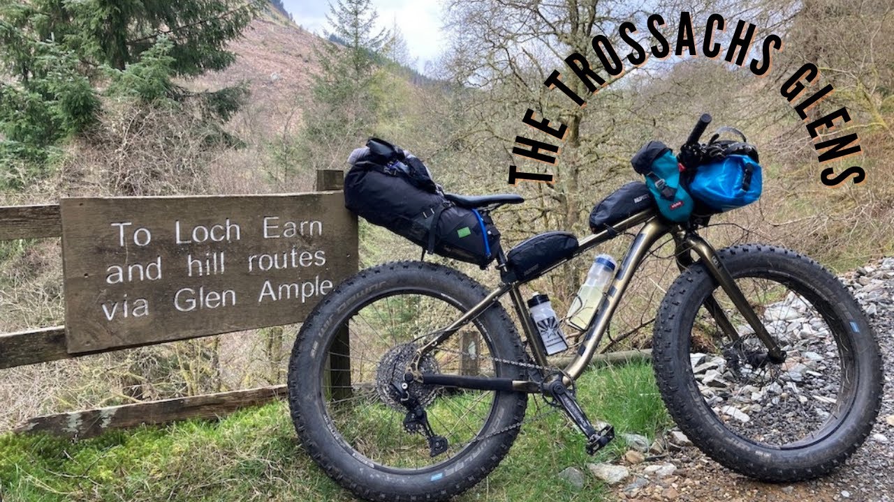 Bike packing the Trossachs Glens