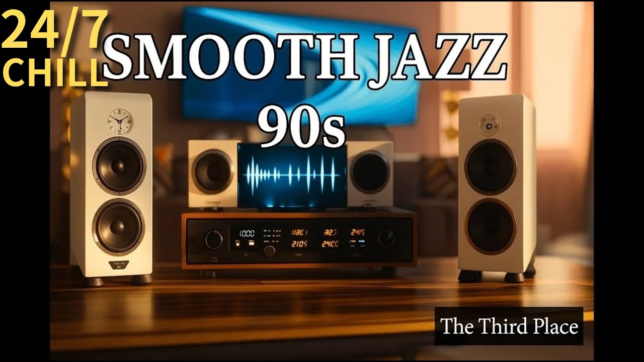 🔴 24/7 LIVE CHILL🎷Smooth Jazz 90s Inst: The Ultimate Playlist for Relaxing, Working & Driving